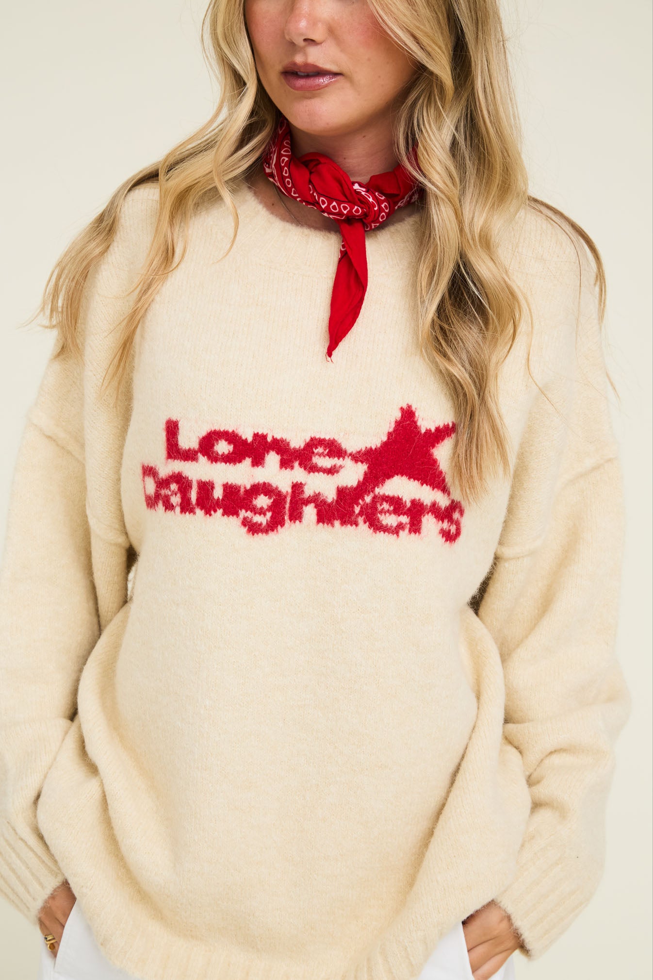 Daughters Club Bumper Jumper - Summer Cream
