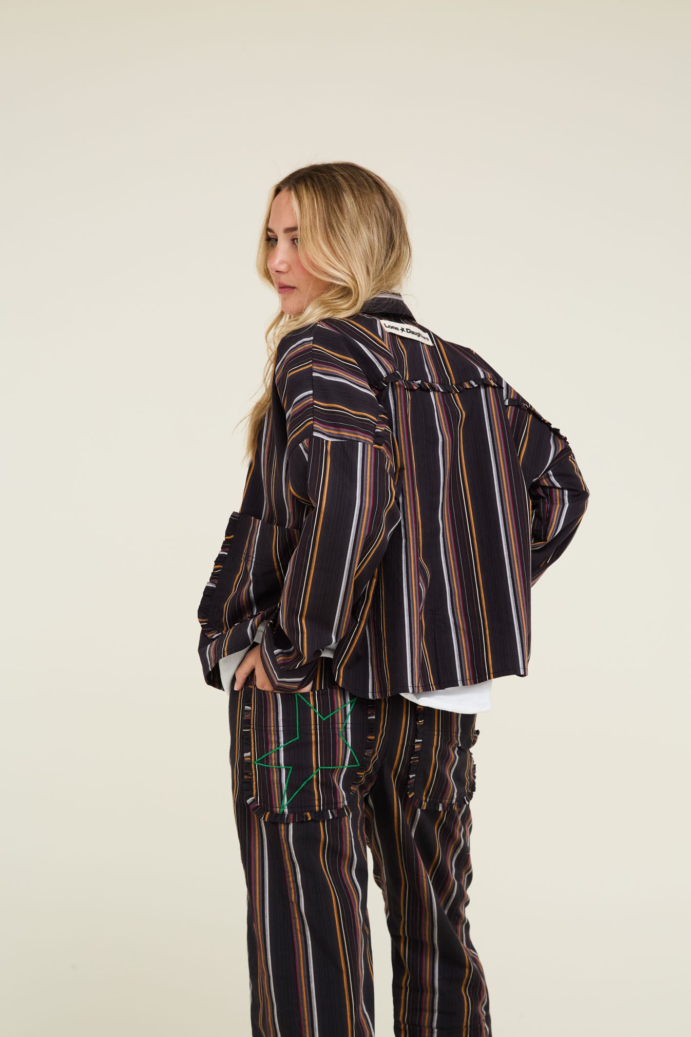 City Boy Stripe Day-j Set