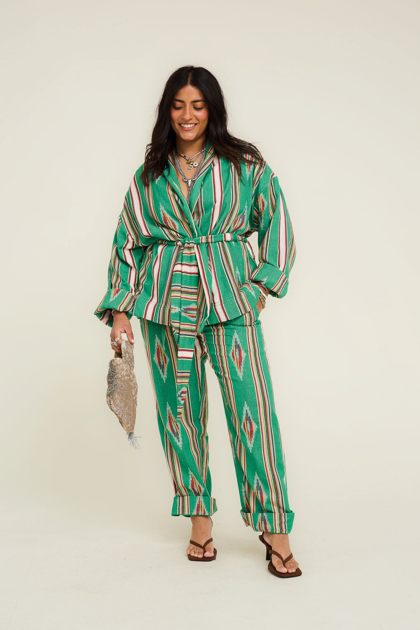 Joshua Tree Wrap Star Day-j Set - Seaweed