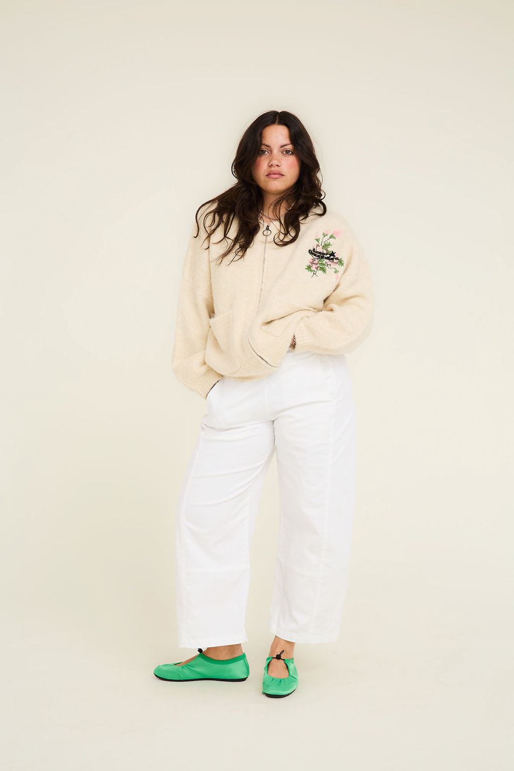 Vie En Rose Knitted Cardigan