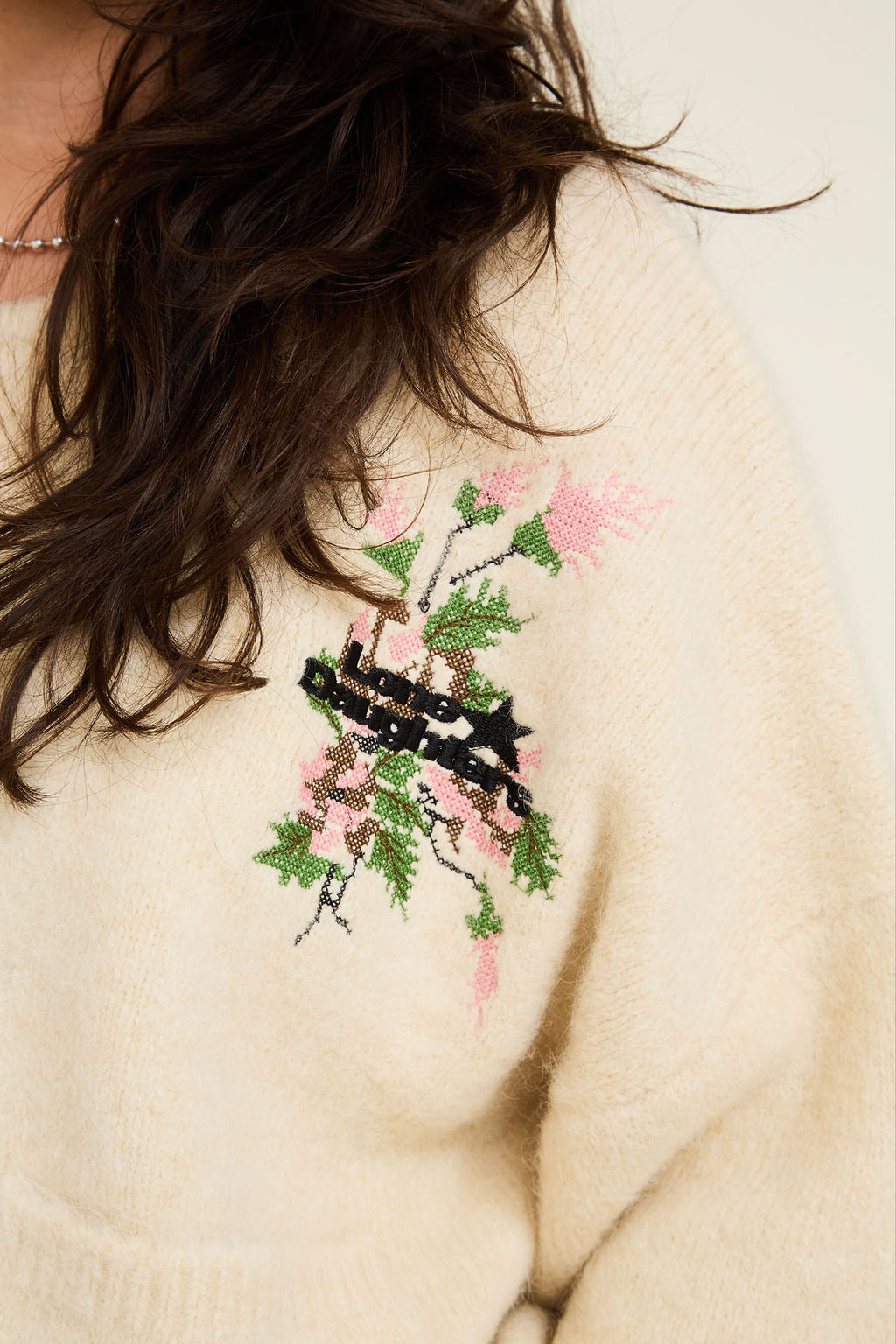 Vie En Rose Knitted Cardigan