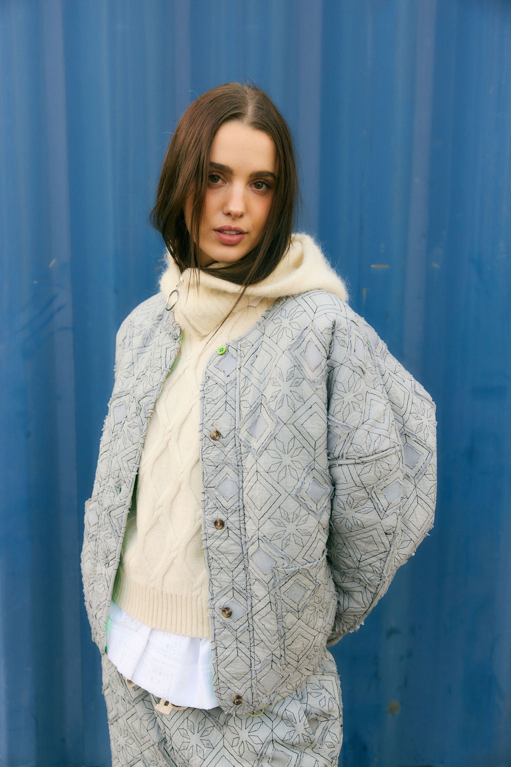 The Cooler Days Dreamcatcher Jacket - Ash
