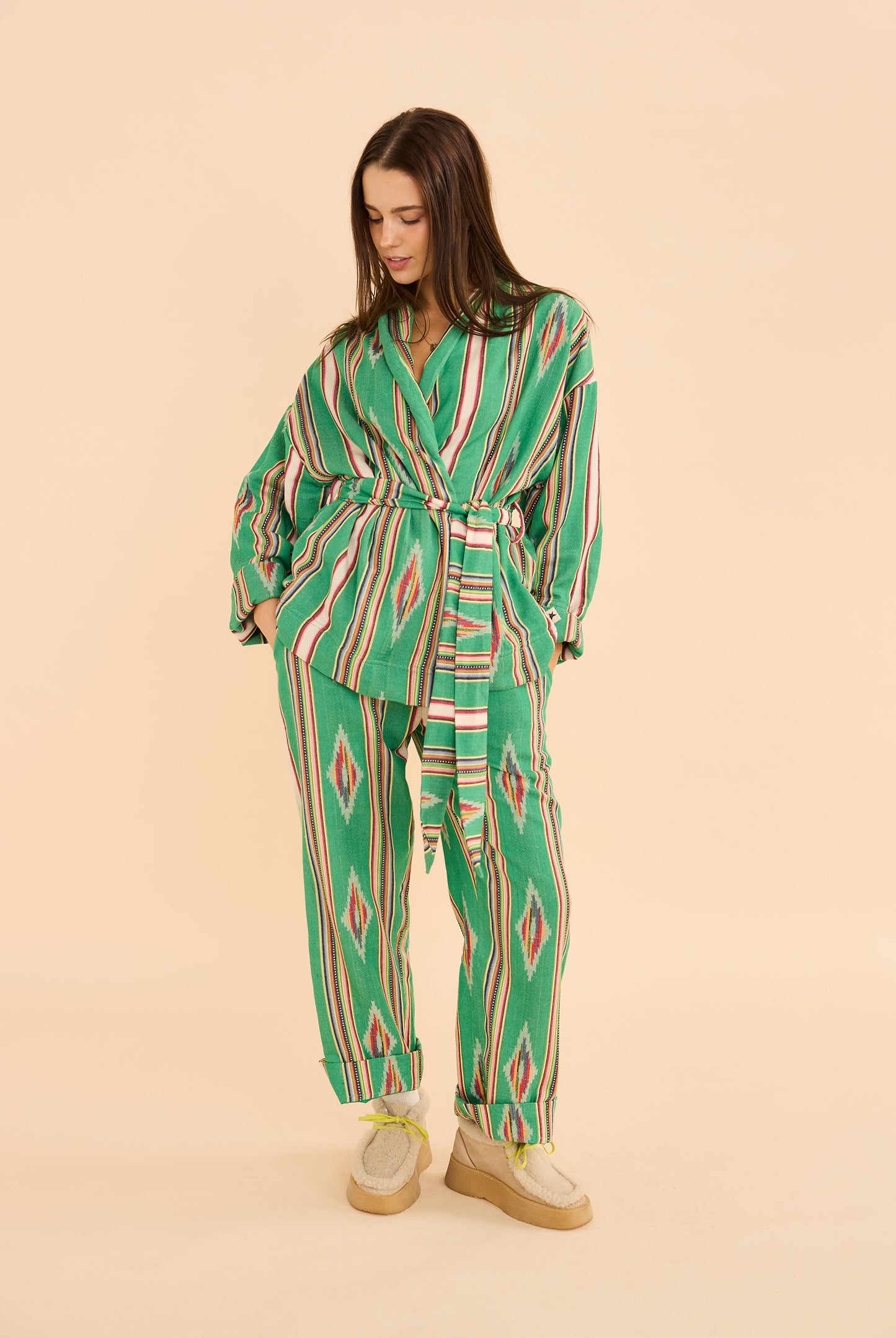 Joshua Tree Wrap Star Day-j Set - Seaweed
