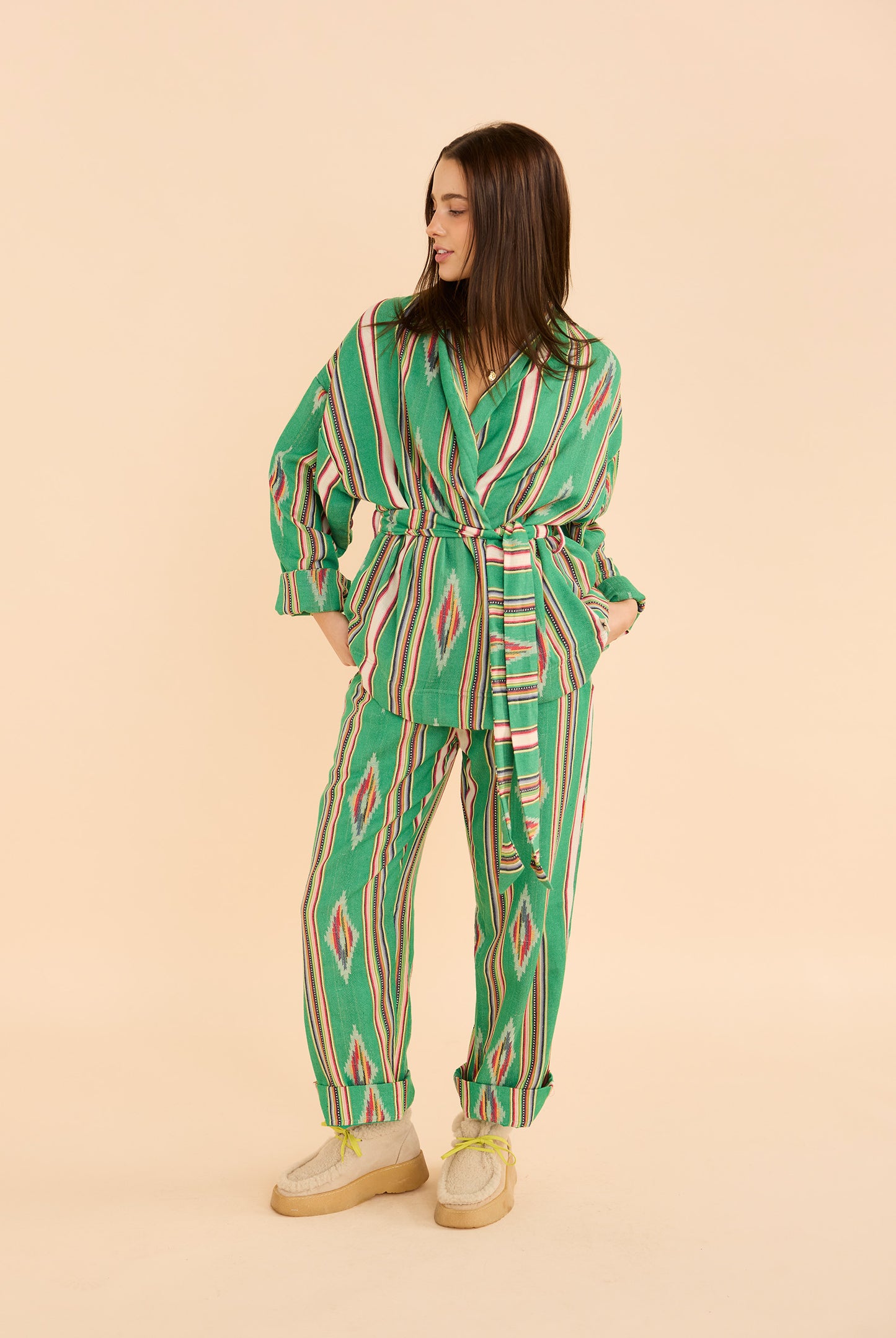 Joshua Tree Wrap Star Day-j Set - Seaweed