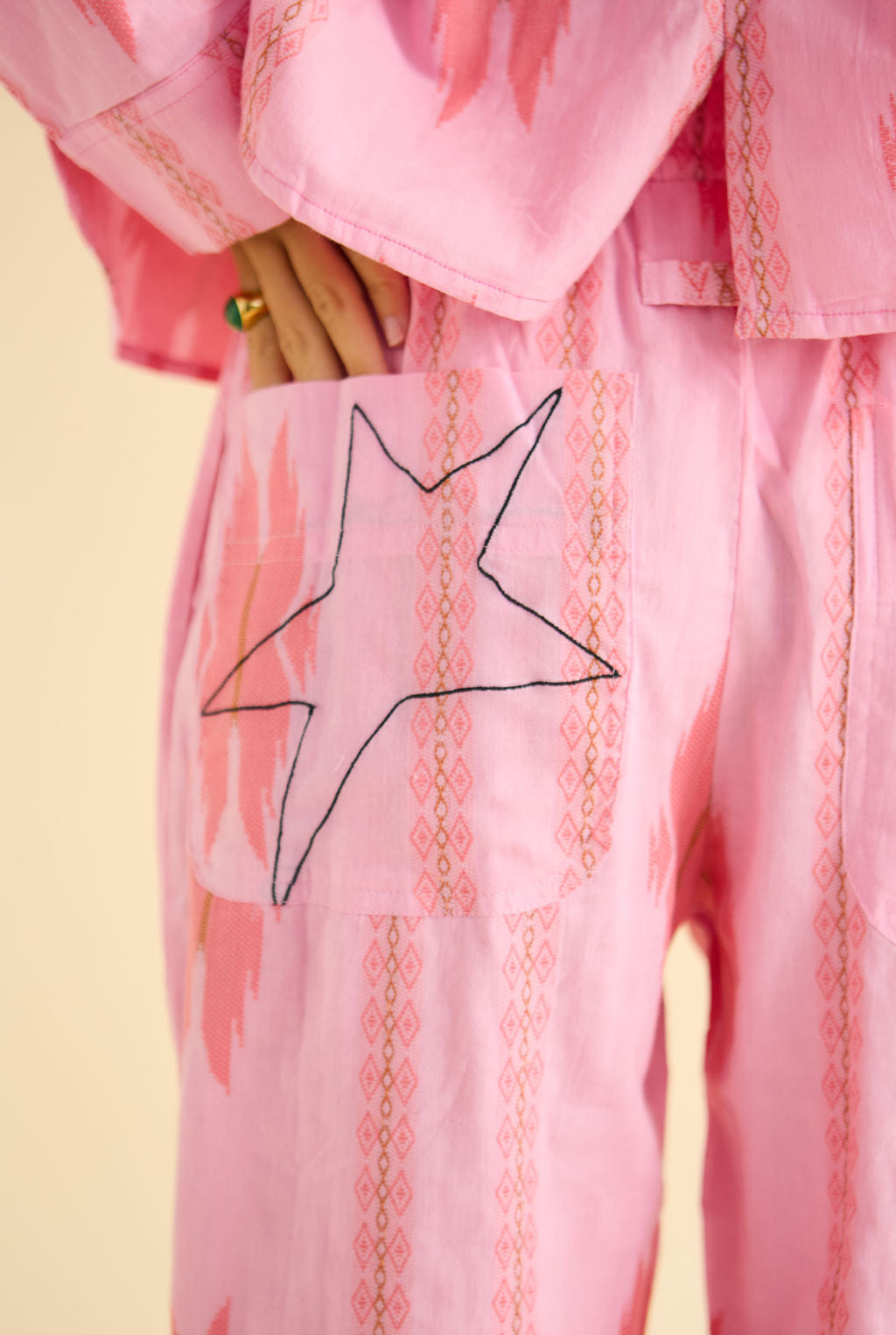 Nevada Desert Day-j Set - Baby Pink