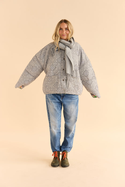 Cooler Days Dreamcatcher Jacket - Ash