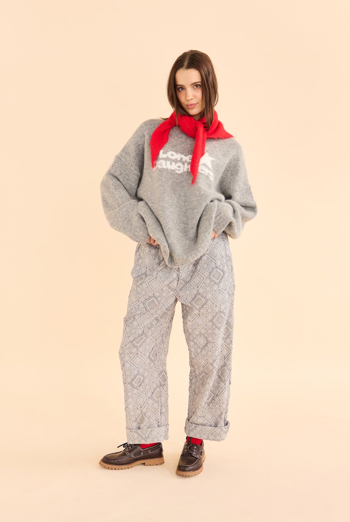 Daughters Club Bumper Jumper - Ash Grey