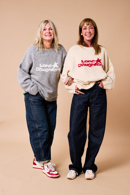 Daughters Club Bumper Jumper - Ash Grey