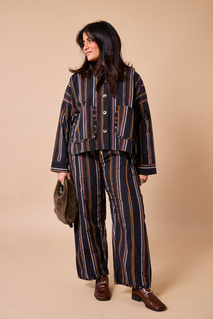 City Boy Stripe Day-j Set