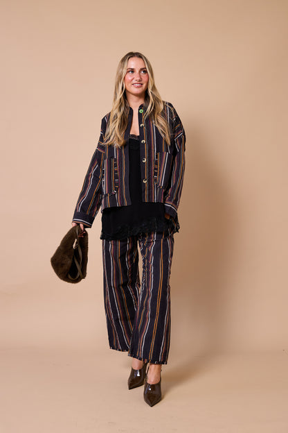 City Boy Stripe Day-j Set