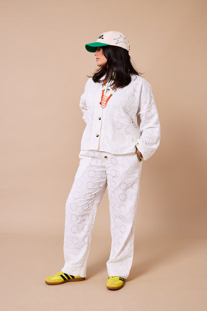 Phoenix Lace Day-j Set - Milk