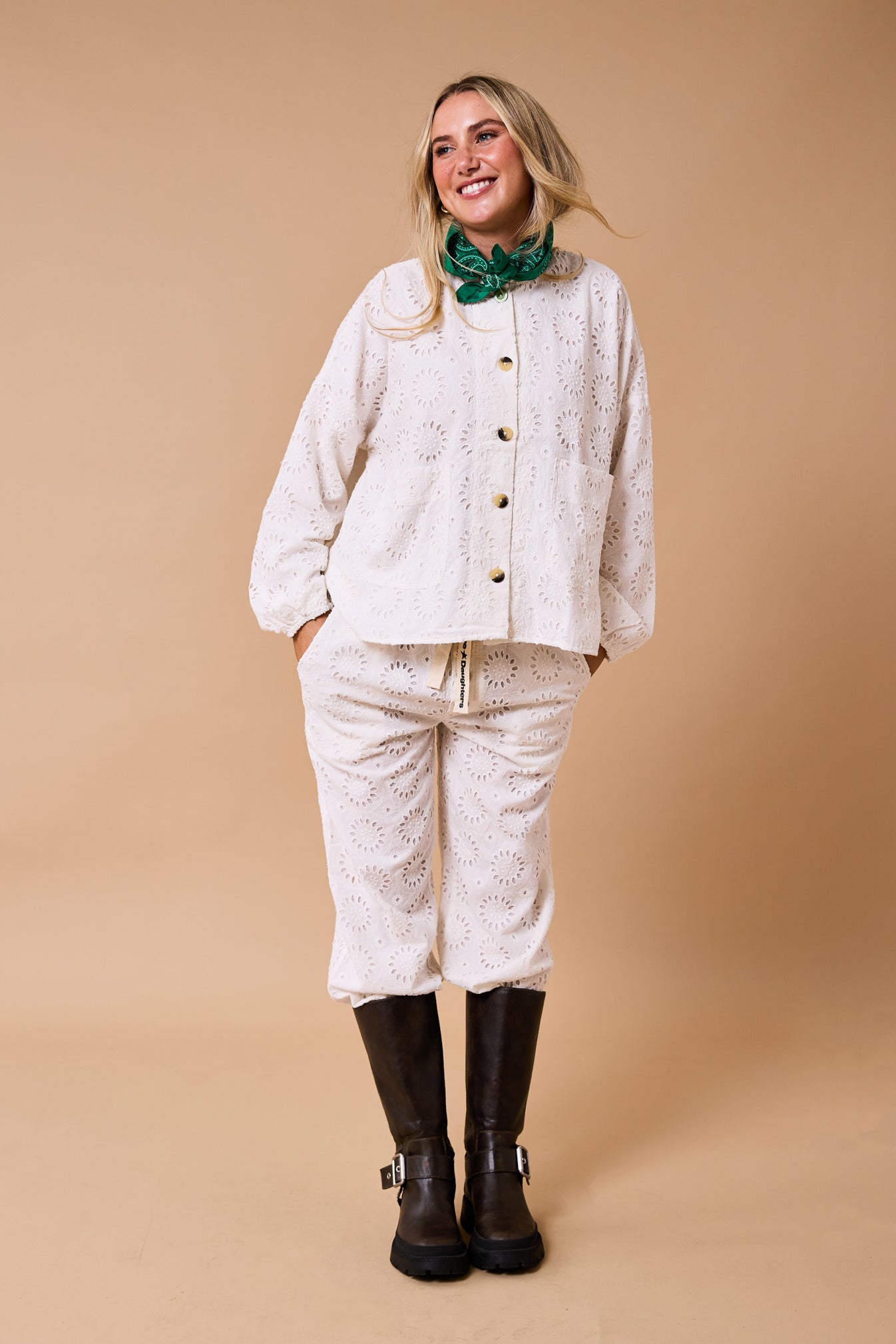 Phoenix Lace Day-j Set - Milk