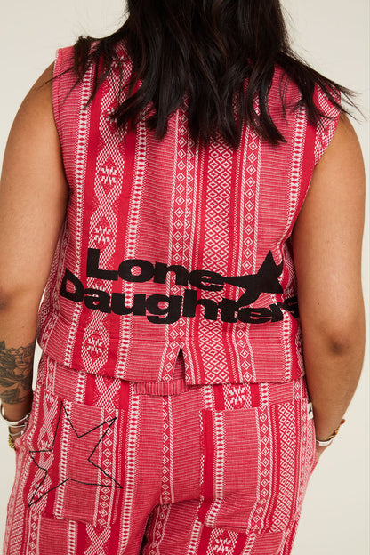 Chilli Dipper Monty Gilet Day-j Set - Lollipop