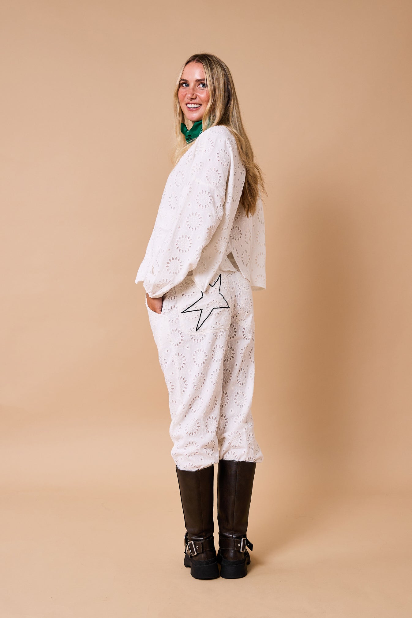 Phoenix Lace Day-j Set - Milk