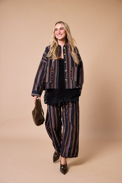 City Boy Stripe Day-j Set