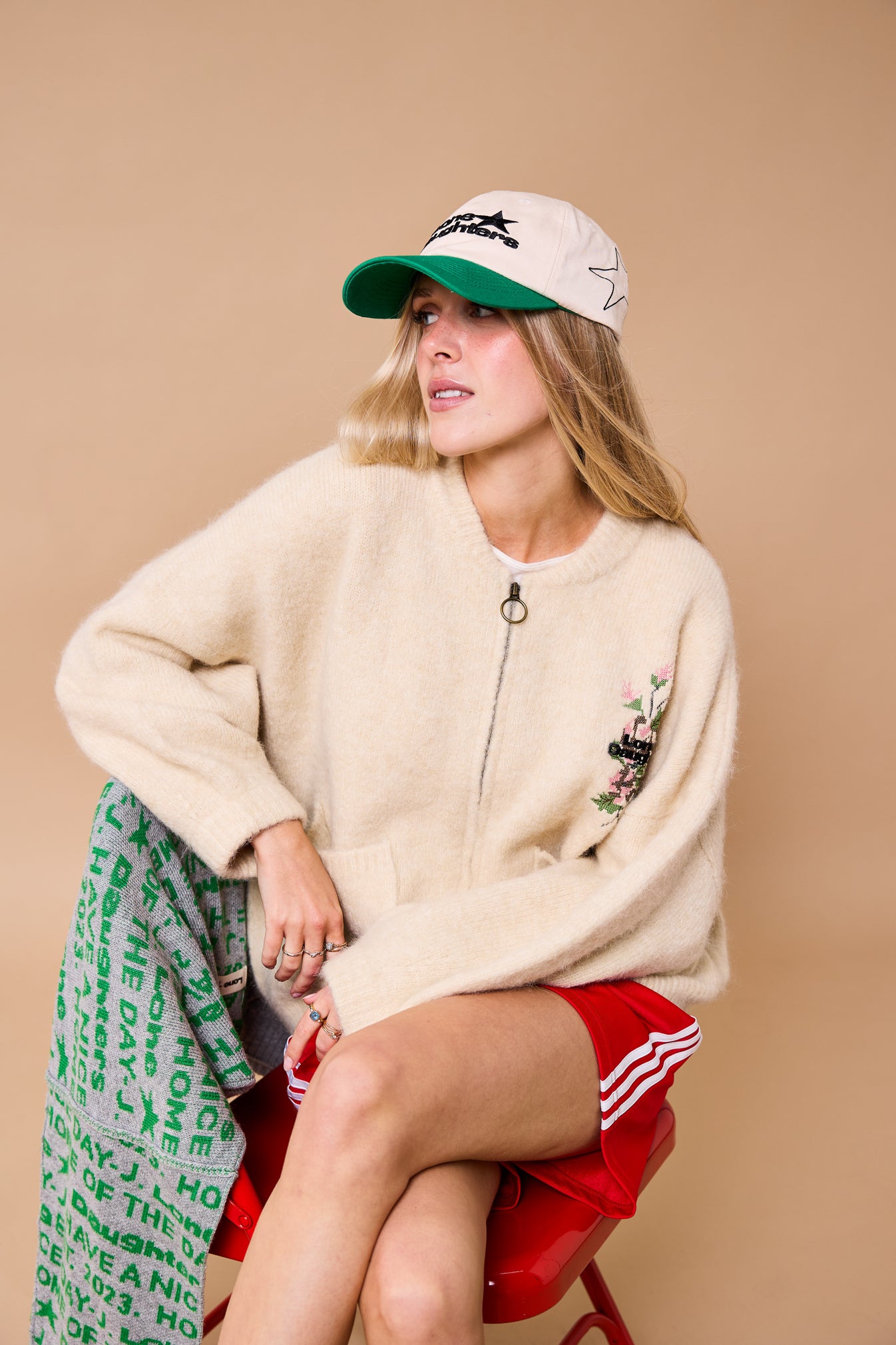 Vie En Rose Knitted Cardigan