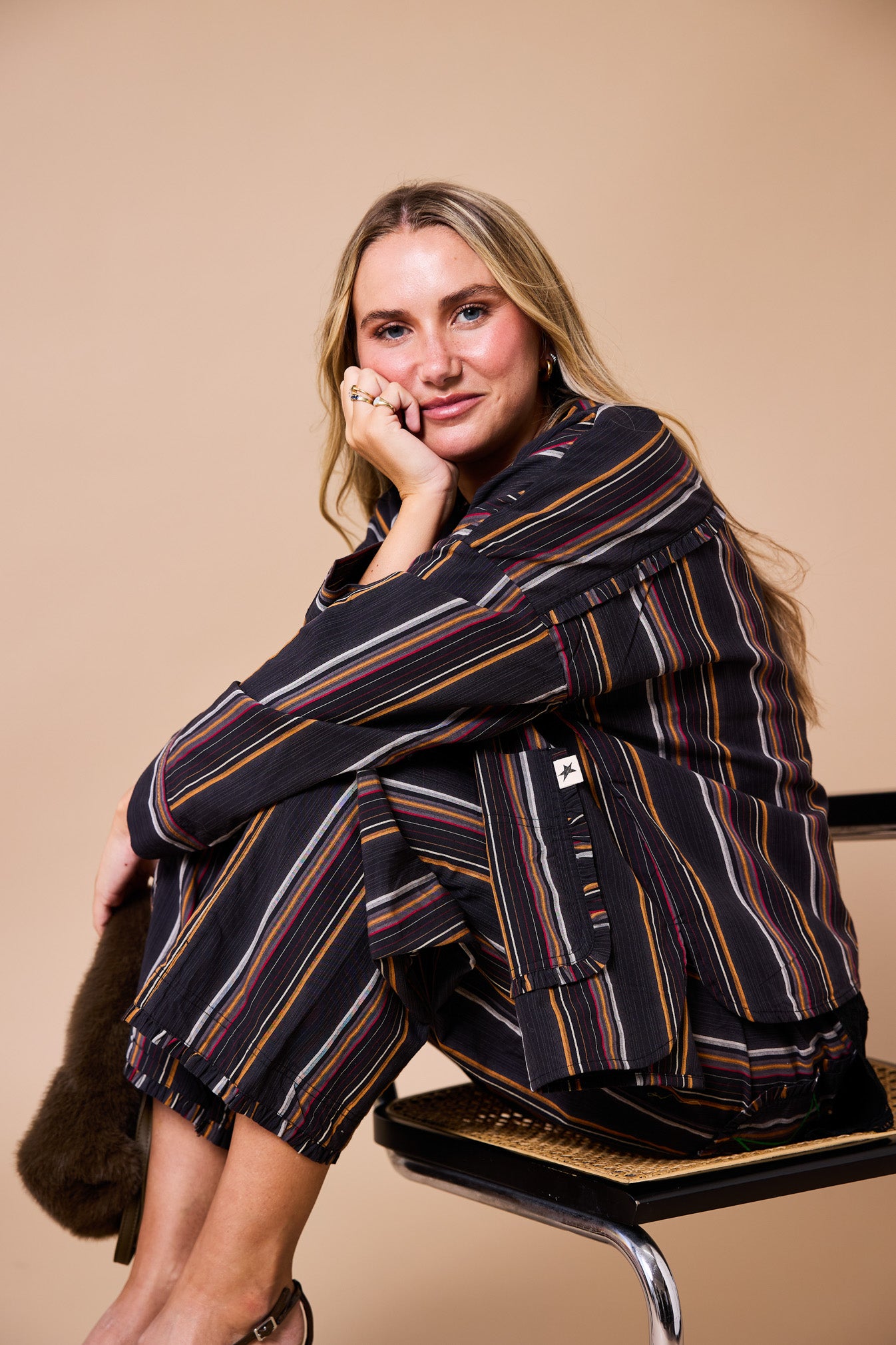 City Boy Stripe Day-j Set