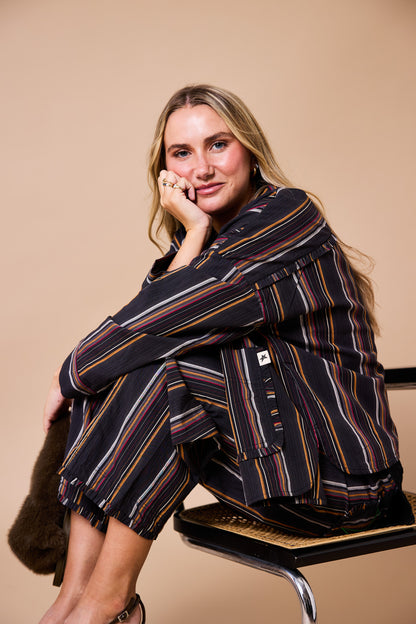 City Boy Stripe Day-j Set