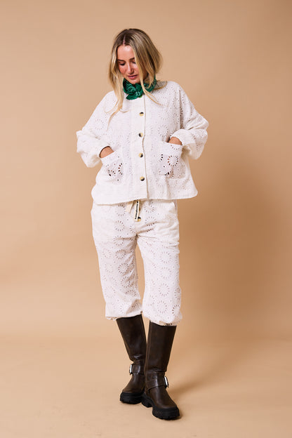 Phoenix Lace Day-j Set - Milk