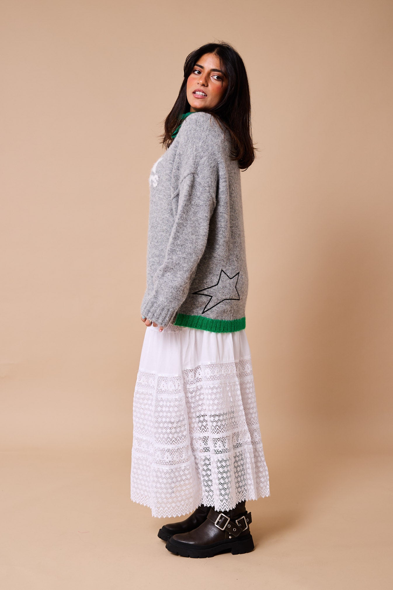 Daughters Club Bumper Jumper - Ash Grey