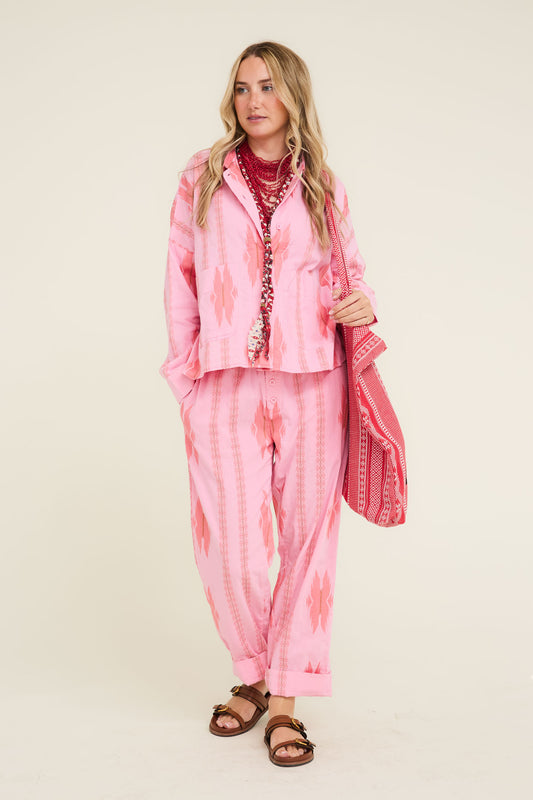 Nevada Desert Day-j Set - Baby Pink