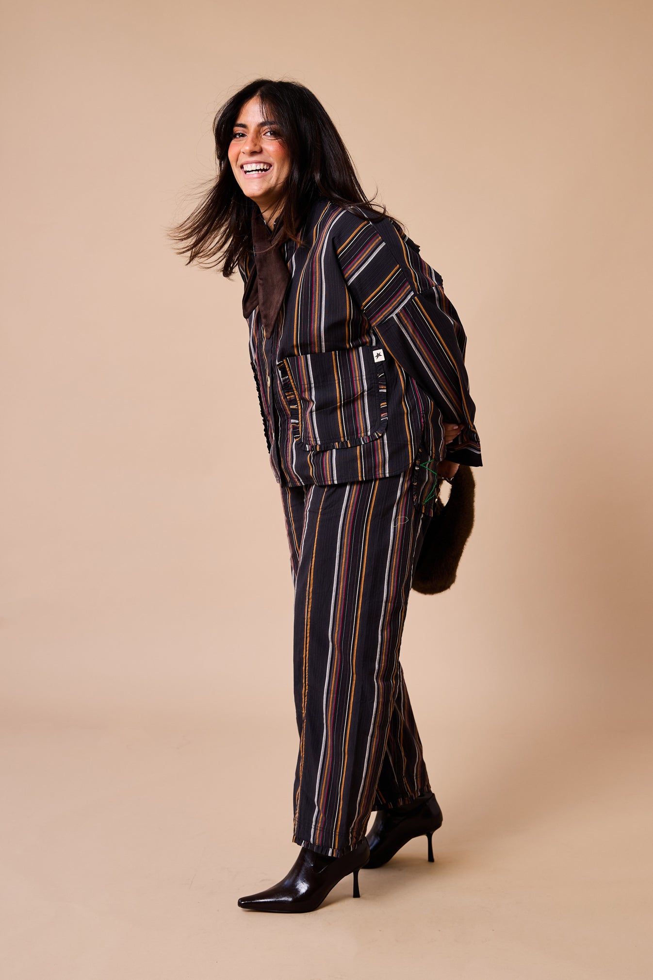 City Boy Stripe Day-j Set