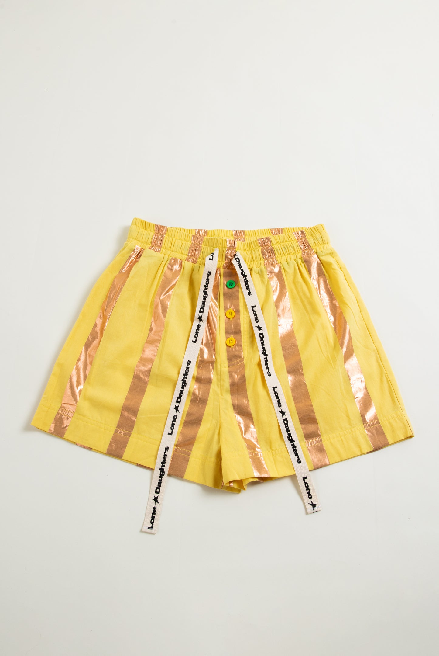 Goddess Stripe Short Day-j - Limoncello