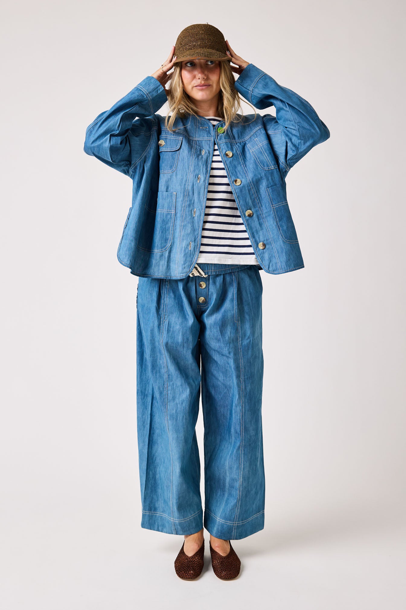 French Denim Day-j Set