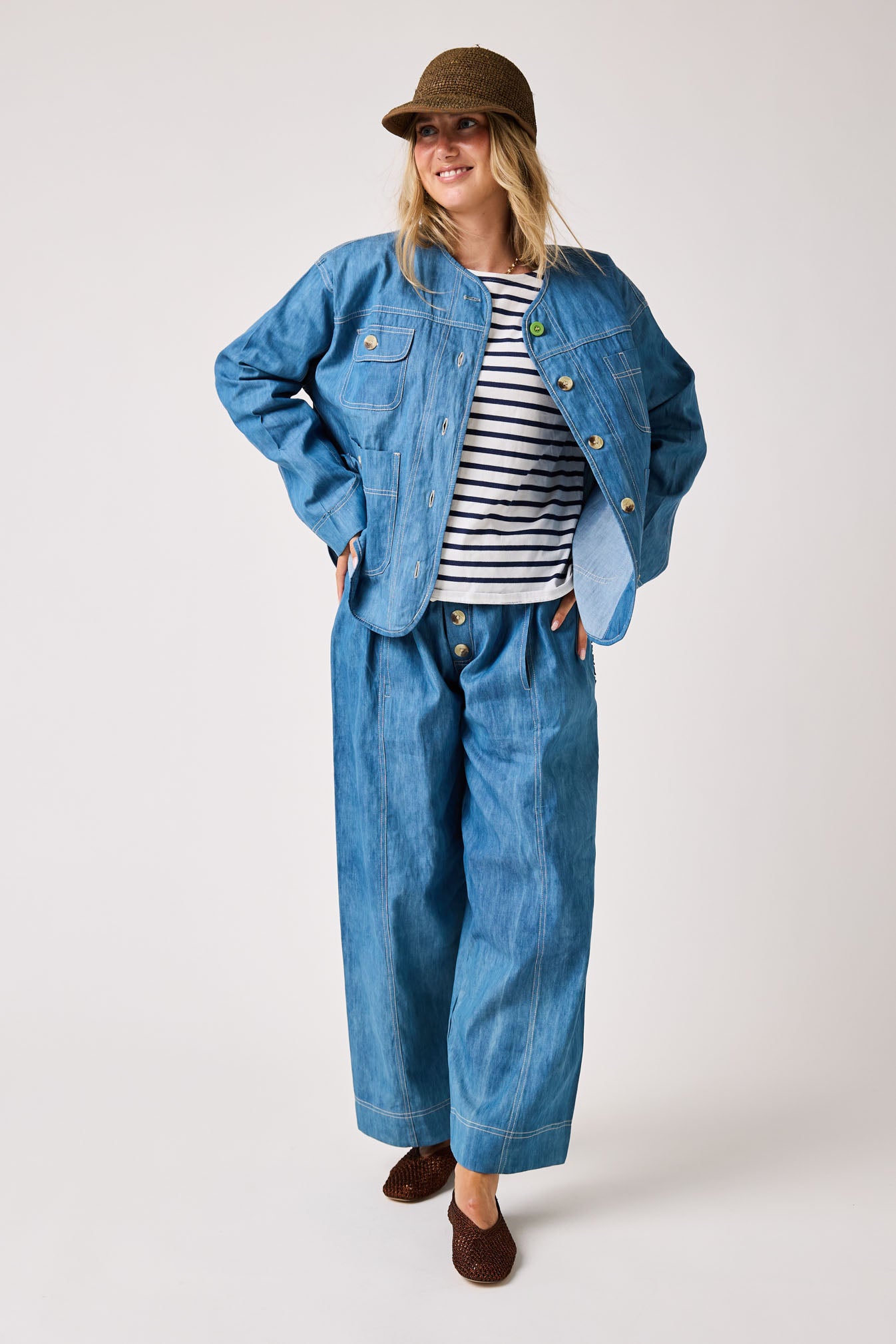French Denim Day-j Set