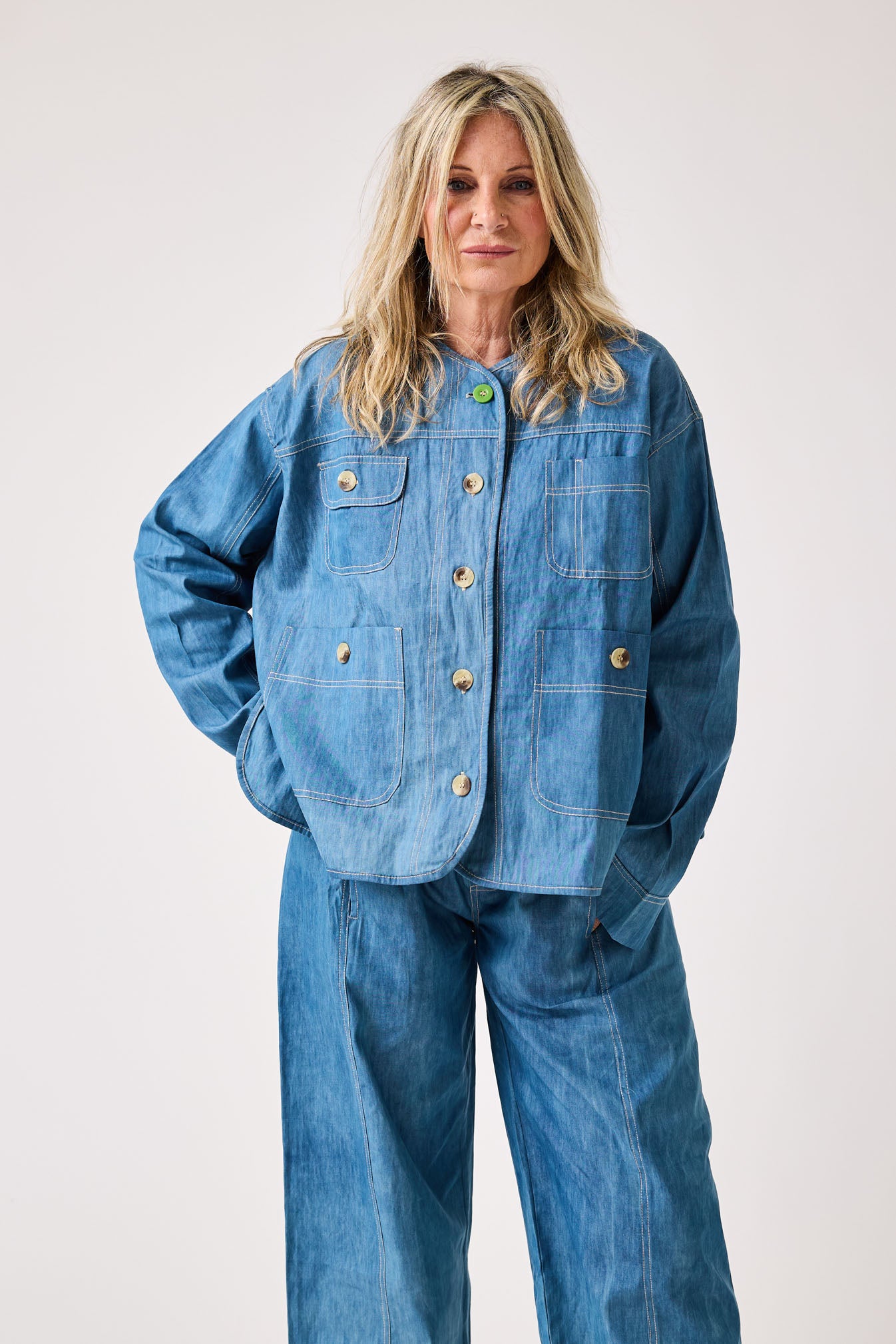 French Denim Day-j Set