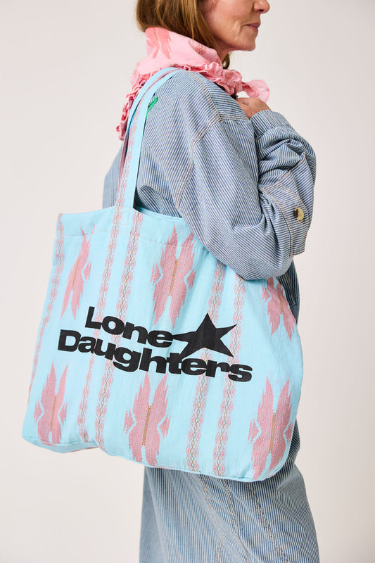 Nevada Desert Blue Shopper Tote Bag