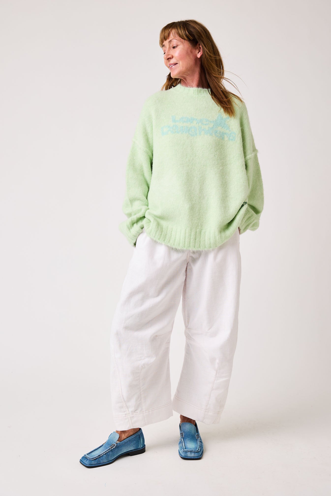 Daughters Club Bumper Jumper - Sherbet Green