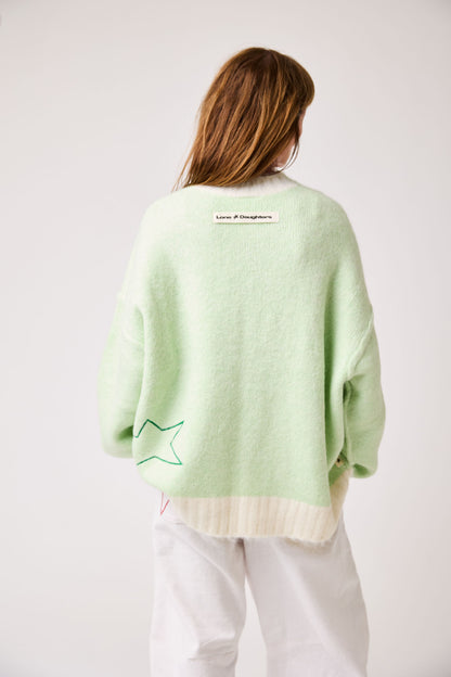 Daughters Club Bumper Jumper - Sherbet Green