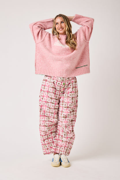 Daughters Club Bumper Jumper - Candyfloss Pink