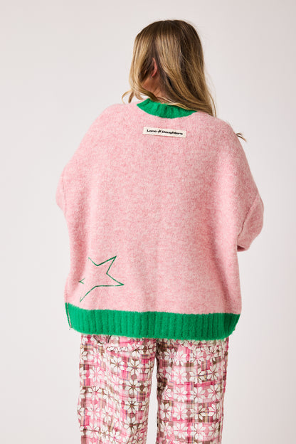 Daughters Club Bumper Jumper - Candyfloss Pink