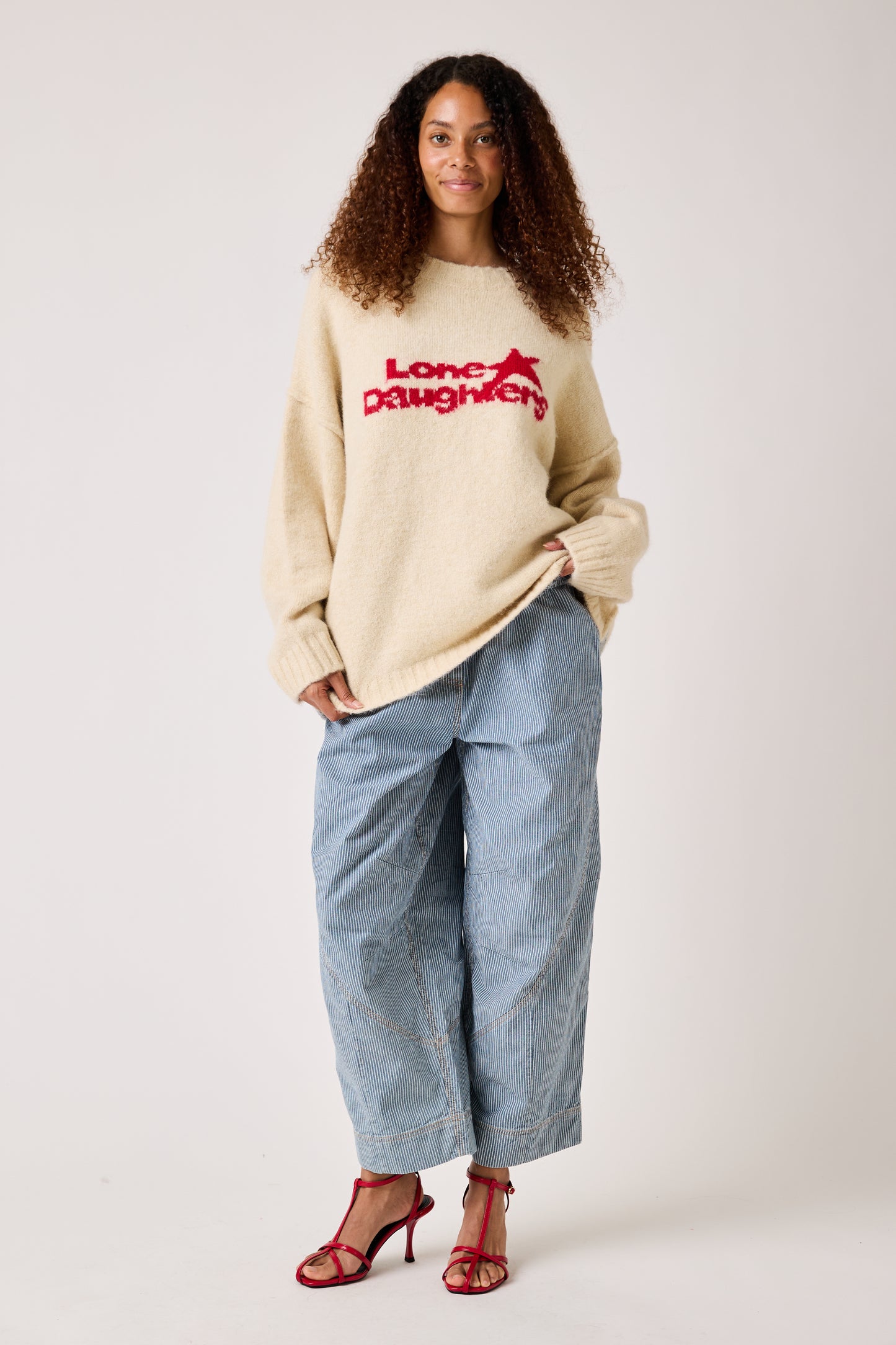 Daughters Club Bumper Jumper - Vintage Cream