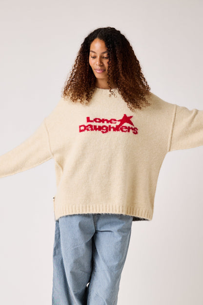 Daughters Club Bumper Jumper - Vintage Cream