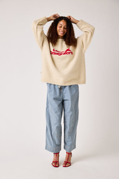Daughters Club Bumper Jumper - Vintage Cream
