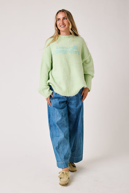 Daughters Club Bumper Jumper - Sherbet Green