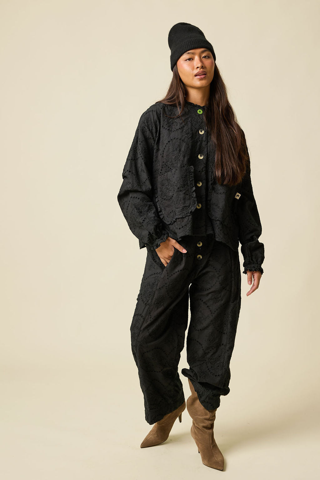 Ranch Girl Black Day-j Set