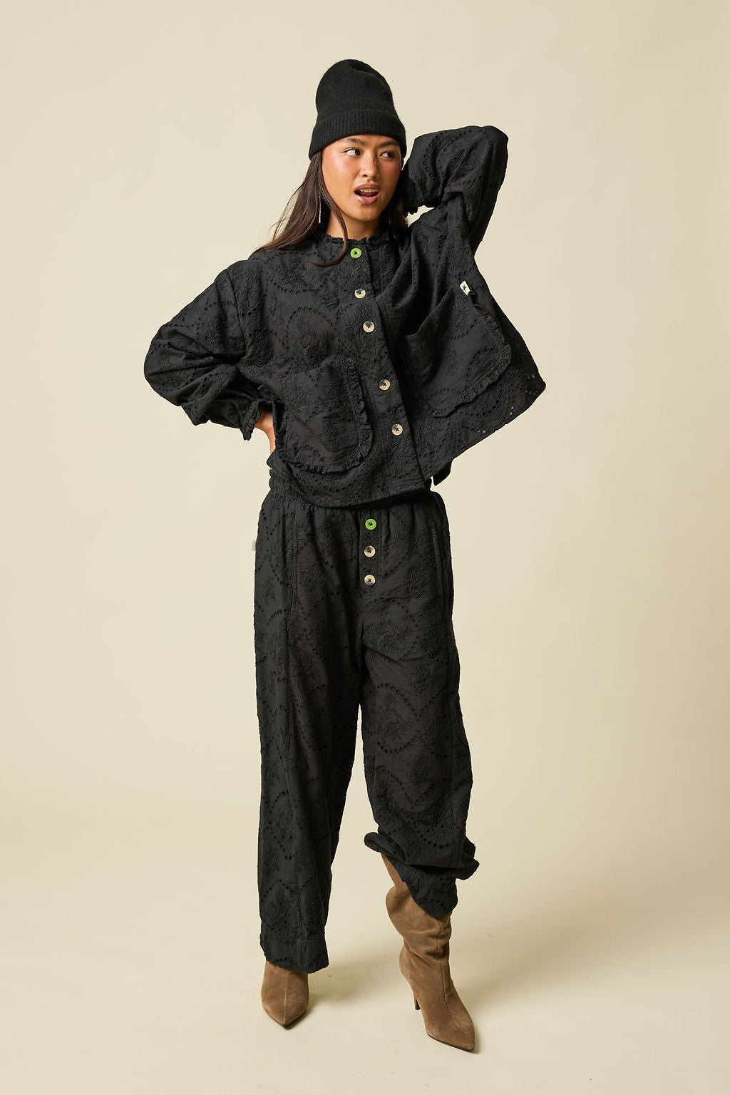 Ranch Girl Black Day-j Set