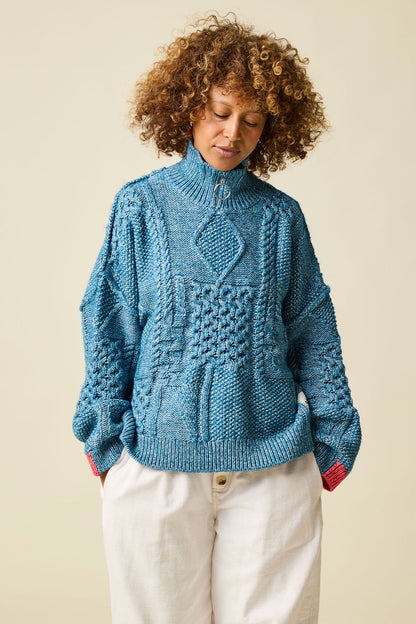 Indigo Rain Jumper
