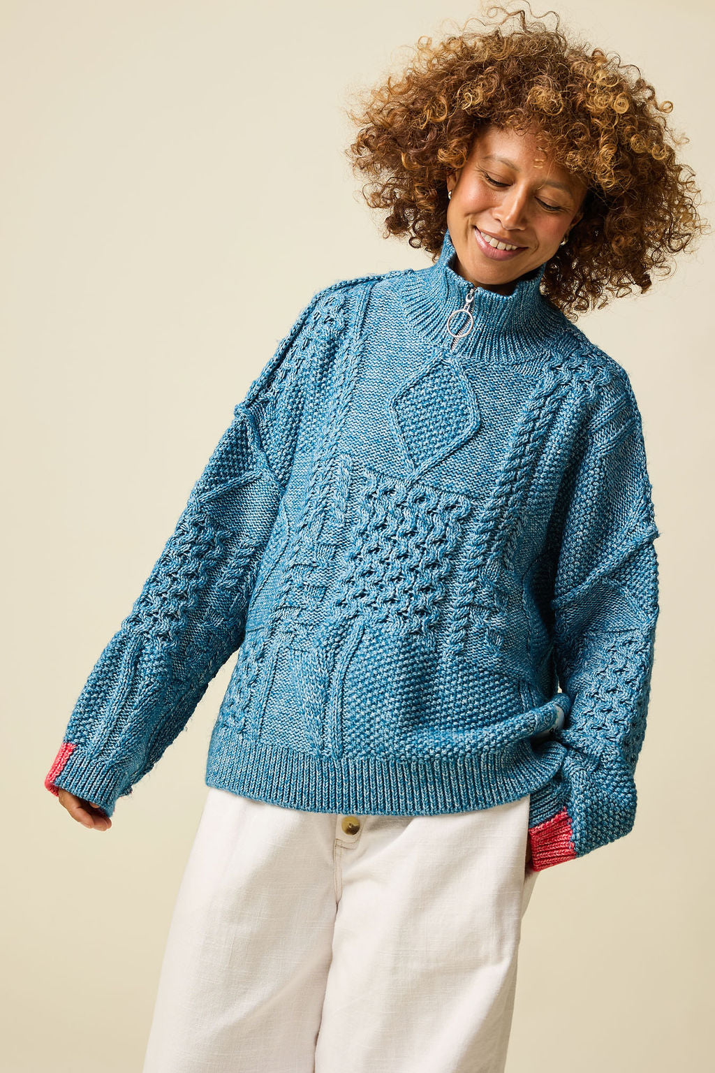 Indigo Rain Jumper