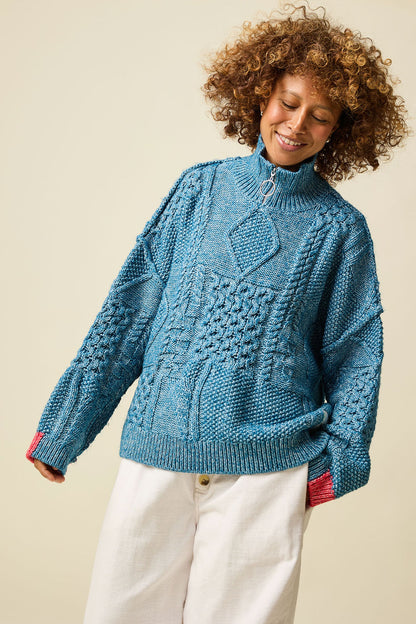 Indigo Rain Jumper