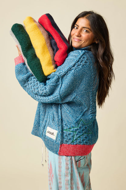 Indigo Rain Jumper