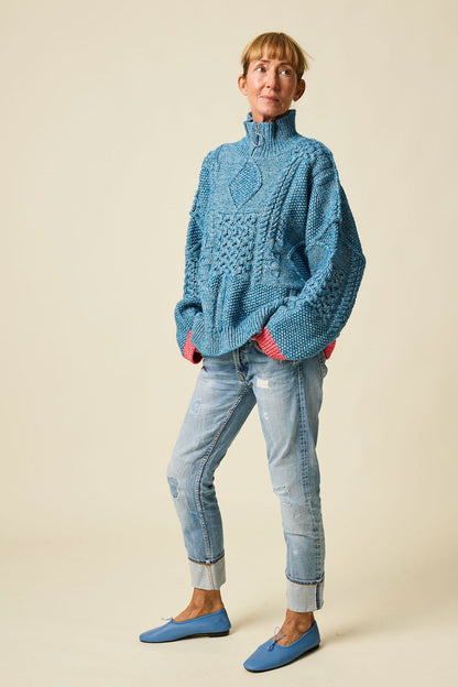 Indigo Rain Jumper