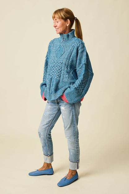 Indigo Rain Jumper