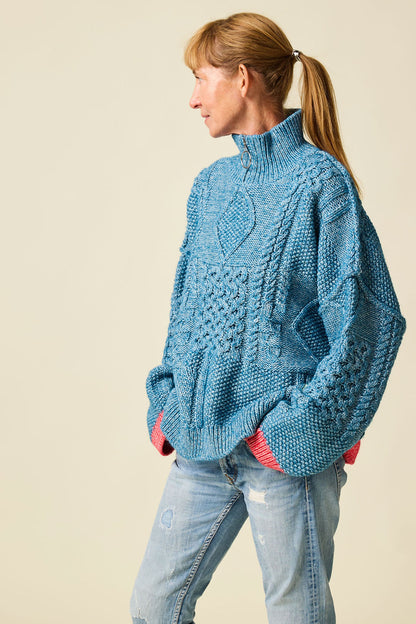 Indigo Rain Jumper