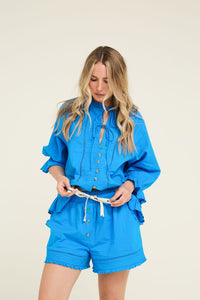 Prairie Meadow Short Day-j Set - Ocean